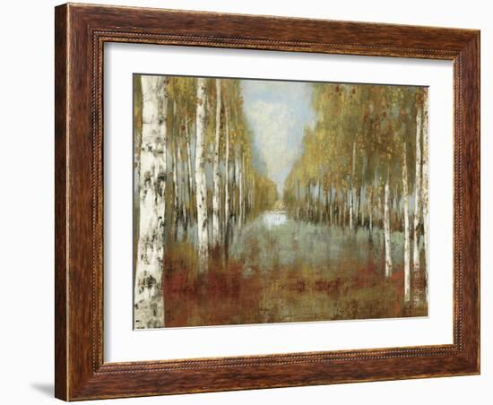 Along the Path-Allison Pearce-Framed Art Print