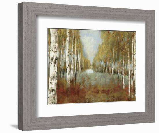 Along the Path-Allison Pearce-Framed Art Print