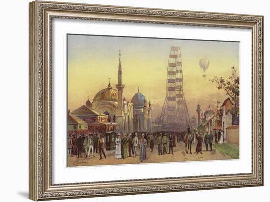 Along the Plaisance-null-Framed Giclee Print