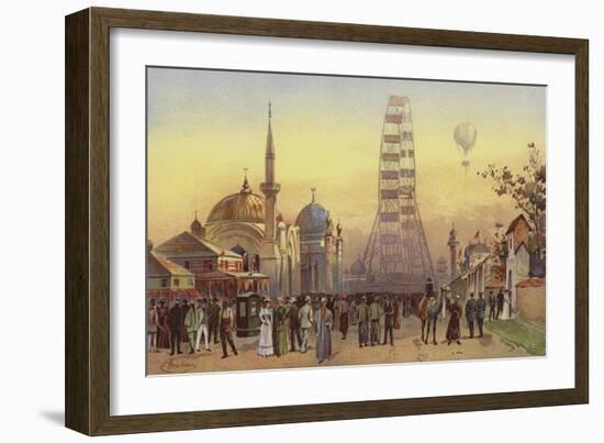 Along the Plaisance-null-Framed Giclee Print