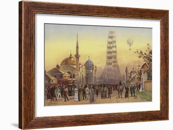 Along the Plaisance-null-Framed Giclee Print