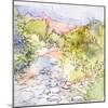 Along the River-Jane Slivka-Mounted Art Print