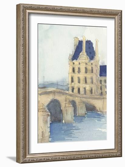 Along the Seine I-Samuel Dixon-Framed Art Print