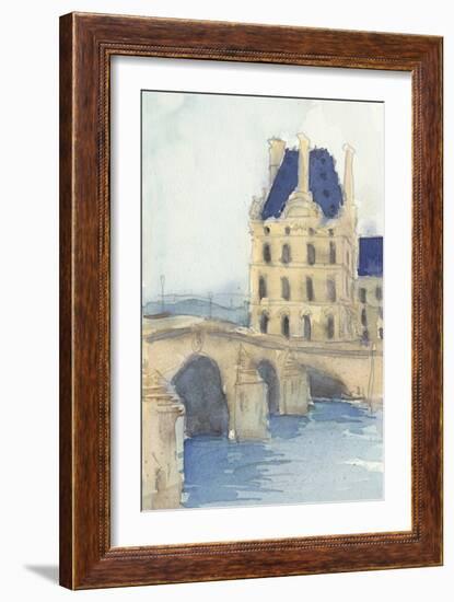 Along the Seine I-Samuel Dixon-Framed Art Print