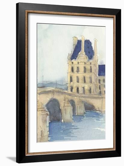 Along the Seine I-Samuel Dixon-Framed Art Print