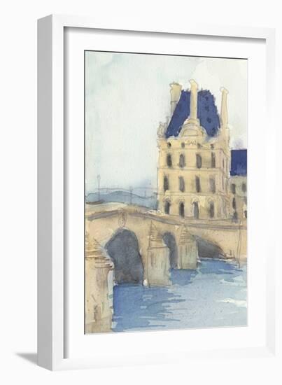 Along the Seine I-Samuel Dixon-Framed Art Print