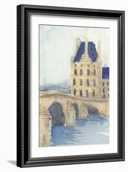 Along the Seine I-Samuel Dixon-Framed Art Print