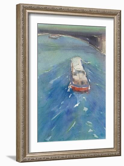 Along the Seine II-Samuel Dixon-Framed Art Print