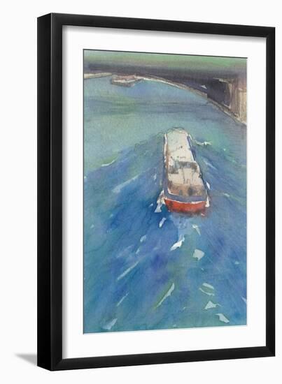 Along the Seine II-Samuel Dixon-Framed Art Print