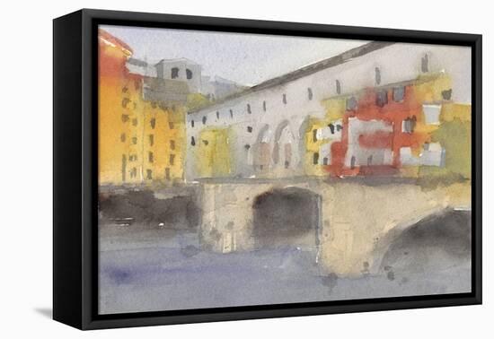 Along the Seine IV-Samuel Dixon-Framed Stretched Canvas