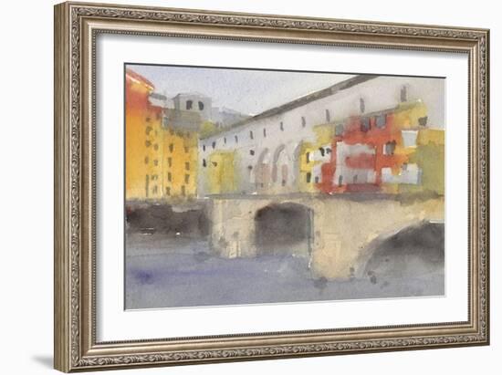 Along the Seine IV-Samuel Dixon-Framed Art Print