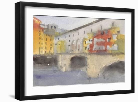 Along the Seine IV-Samuel Dixon-Framed Art Print