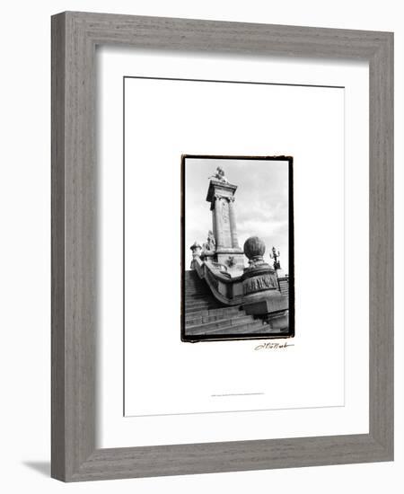 Along The Seine River II-Laura Denardo-Framed Art Print