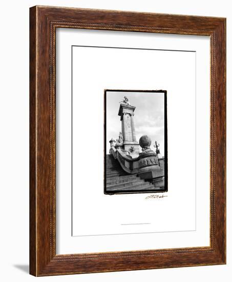 Along The Seine River II-Laura Denardo-Framed Art Print