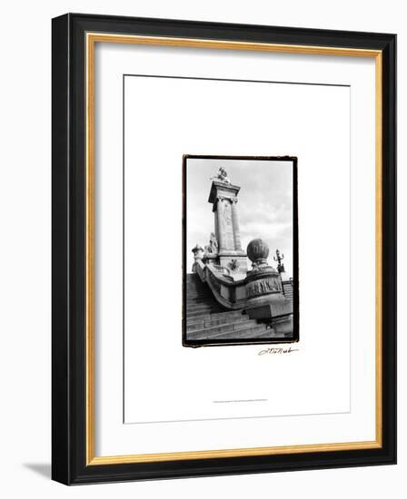 Along The Seine River II-Laura Denardo-Framed Art Print