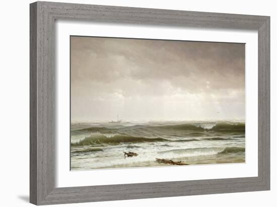 Along the Shore, 1870-William Trost Richards-Framed Giclee Print