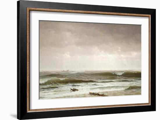 Along the Shore, 1870-William Trost Richards-Framed Giclee Print