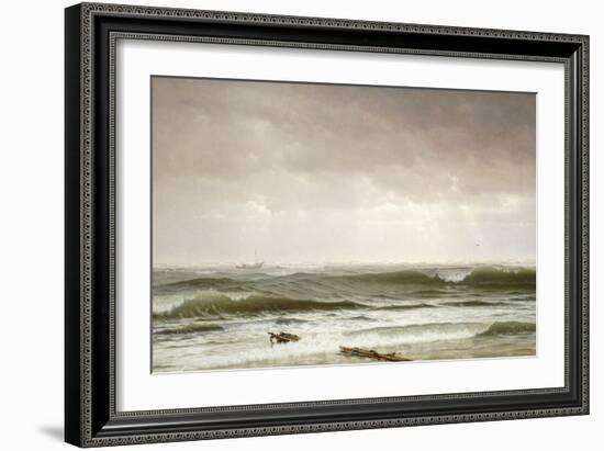 Along the Shore, 1870-William Trost Richards-Framed Giclee Print