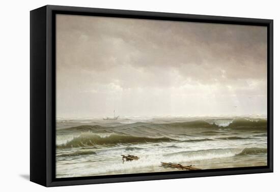 Along the Shore, 1870-William Trost Richards-Framed Premier Image Canvas
