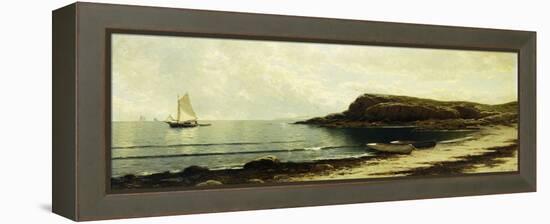 Along the Shore-Alfred Thompson Bricher-Framed Premier Image Canvas
