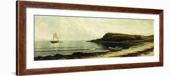 Along the Shore-Alfred Thompson Bricher-Framed Giclee Print