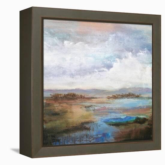 Along the Stream-Karen Hale-Framed Stretched Canvas