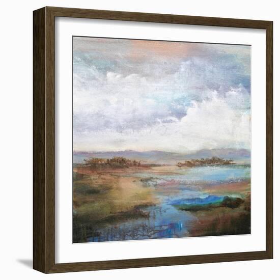 Along the Stream-Karen Hale-Framed Art Print