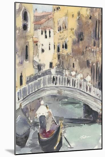 Along the Venice Canal-Samuel Dixon-Mounted Art Print