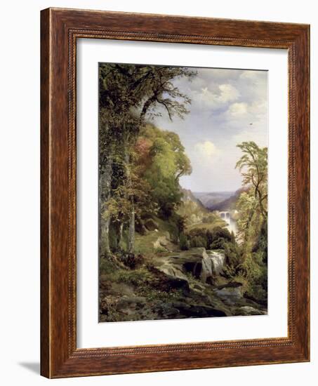 Along the Wissahickon-Thomas Moran-Framed Giclee Print