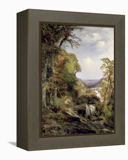 Along the Wissahickon-Thomas Moran-Framed Premier Image Canvas