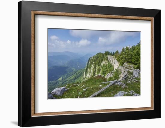 Alp scenery, Rote Wand (mountain), Styria, Austria, Europe,-David & Micha Sheldon-Framed Photographic Print