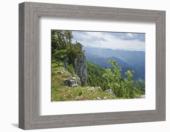 Alp scenery, Rote Wand (mountain), Styria, Austria, Europe,-David & Micha Sheldon-Framed Photographic Print