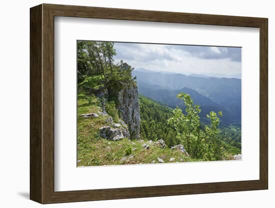 Alp scenery, Rote Wand (mountain), Styria, Austria, Europe,-David & Micha Sheldon-Framed Photographic Print