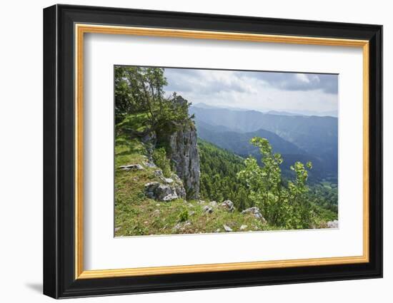 Alp scenery, Rote Wand (mountain), Styria, Austria, Europe,-David & Micha Sheldon-Framed Photographic Print