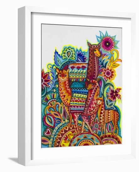 Alpaca From Mexico-Oxana Zaika-Framed Giclee Print