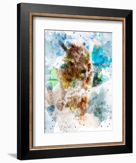 Alpaca-Chamira Young-Framed Premium Giclee Print