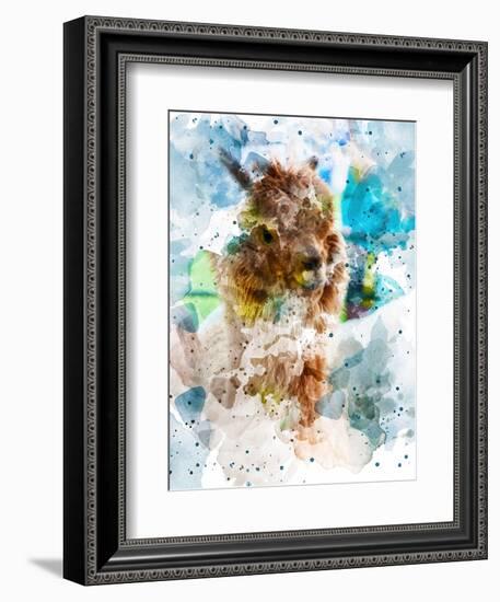 Alpaca-Chamira Young-Framed Premium Giclee Print