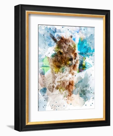 Alpaca-Chamira Young-Framed Premium Giclee Print