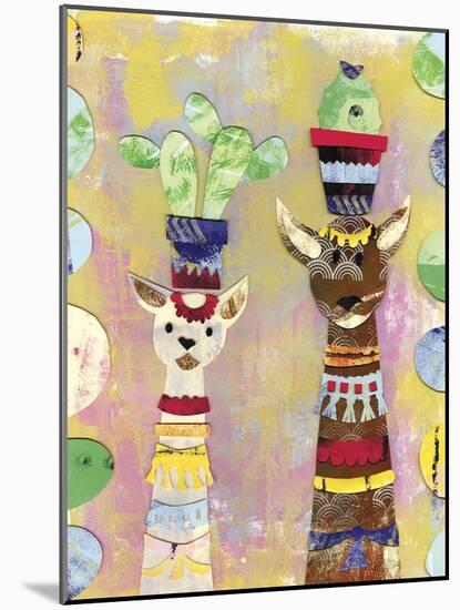 Alpacas-Summer Tali Hilty-Mounted Giclee Print