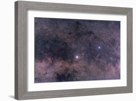 Alpha and Beta Centauri in the Southern Constellation of Centaurus-null-Framed Photographic Print