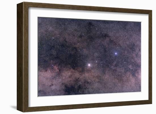 Alpha and Beta Centauri in the Southern Constellation of Centaurus-null-Framed Photographic Print