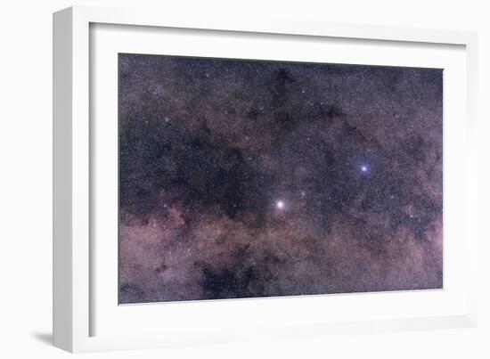 Alpha and Beta Centauri in the Southern Constellation of Centaurus-null-Framed Photographic Print