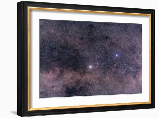 Alpha and Beta Centauri in the Southern Constellation of Centaurus-null-Framed Photographic Print