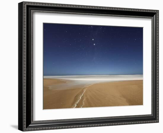 Alpha and Beta Centauri Seen from the Beach in Miramar, Argentina-Stocktrek Images-Framed Photographic Print