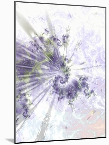 Alpha-Fractalicious-Mounted Giclee Print