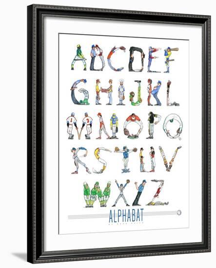 Alphabat-Doug Keith-Framed Art Print