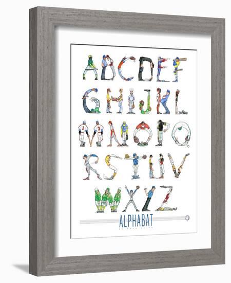 Alphabat-Doug Keith-Framed Art Print