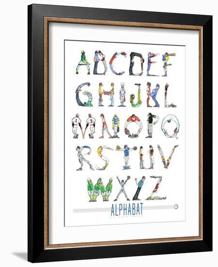 Alphabat-Doug Keith-Framed Art Print