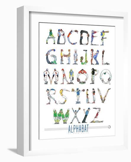 Alphabat-Doug Keith-Framed Art Print