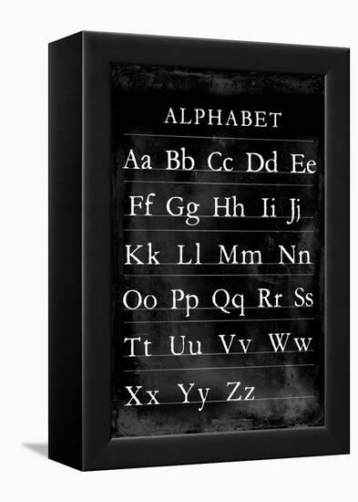 Alphabet Chart-Vision Studio-Framed Stretched Canvas